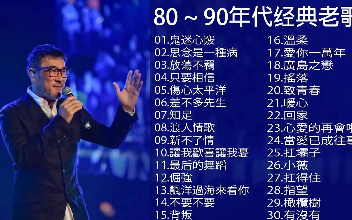 708090年代经典歌曲500首完整版-经典老歌怀旧金曲华语歌曲下载