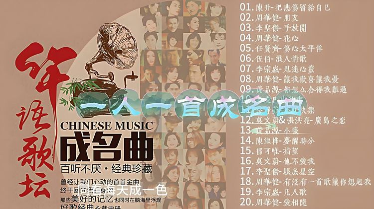 宝丽金经典粤语老歌500首mp3下载-一人一首成名曲港台版解压密码